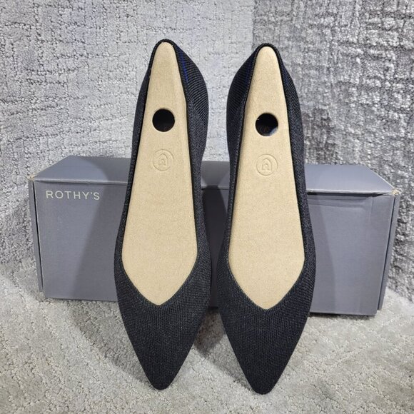 Rothy's The Merino Collection Shadow Pointed Flat Shoes Women's Multiple Sizes